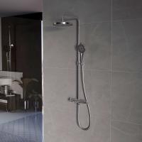 Душевая стойка 3-х функциональная с изливом  цвет хром VSFS-2RM1CH VINCEA