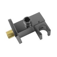 Держатель ручного душа с подводом воды VSC-41GM цвет вороненая сталь Vincea