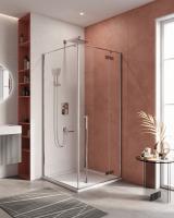 Душевой уголок, квадратный LINER-A-1-100-C-Cr-R 1000x1000x1950 Cezares