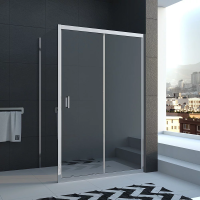 Душевой угол раздвижной прямоугольный RV046-13070-01-C5 1300х700х1850 Цвет профиля Хром Стекло Прозрачное Veconi